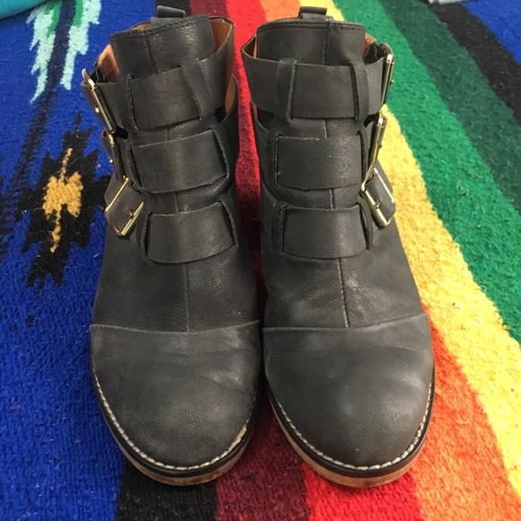 Report Buckle Booties - Picture 3 of 5